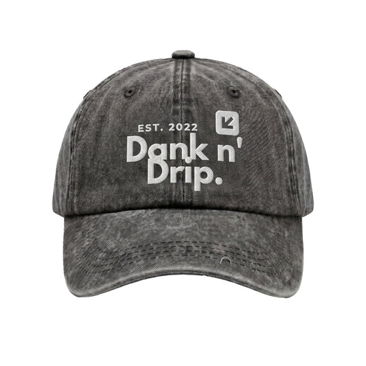 Dank n Drip Washed Cap