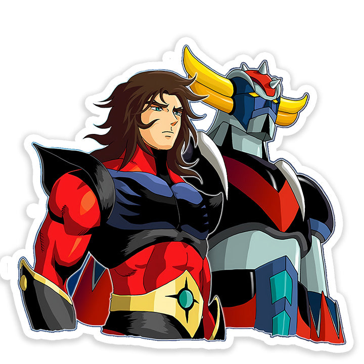 Dayski and Grendizer Sticker