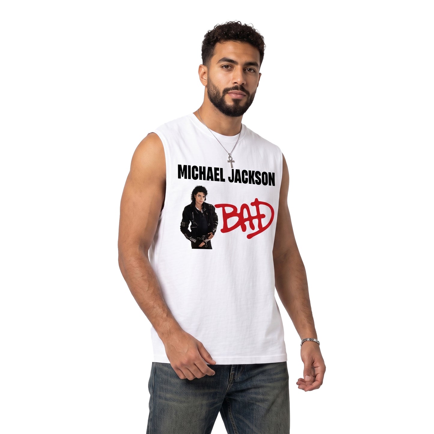 Michael Jackson Bad Tank Top