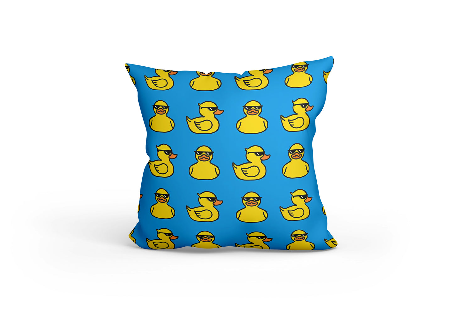 Ducks With Sunglasses Cushion