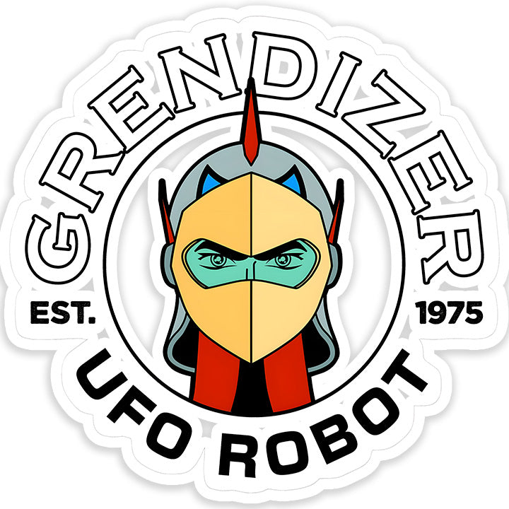 Duke Fleed Grendizer Face Sticker