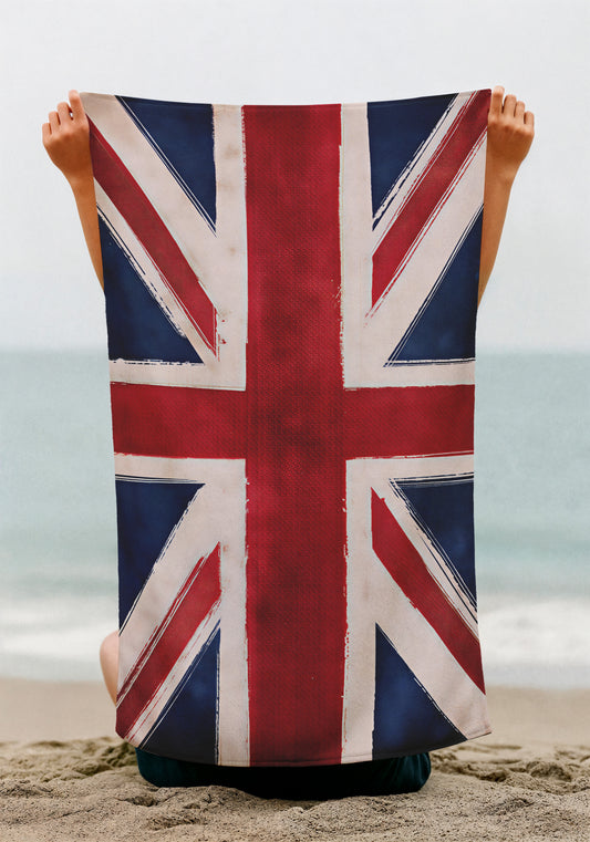 United Kingdom Flag towel