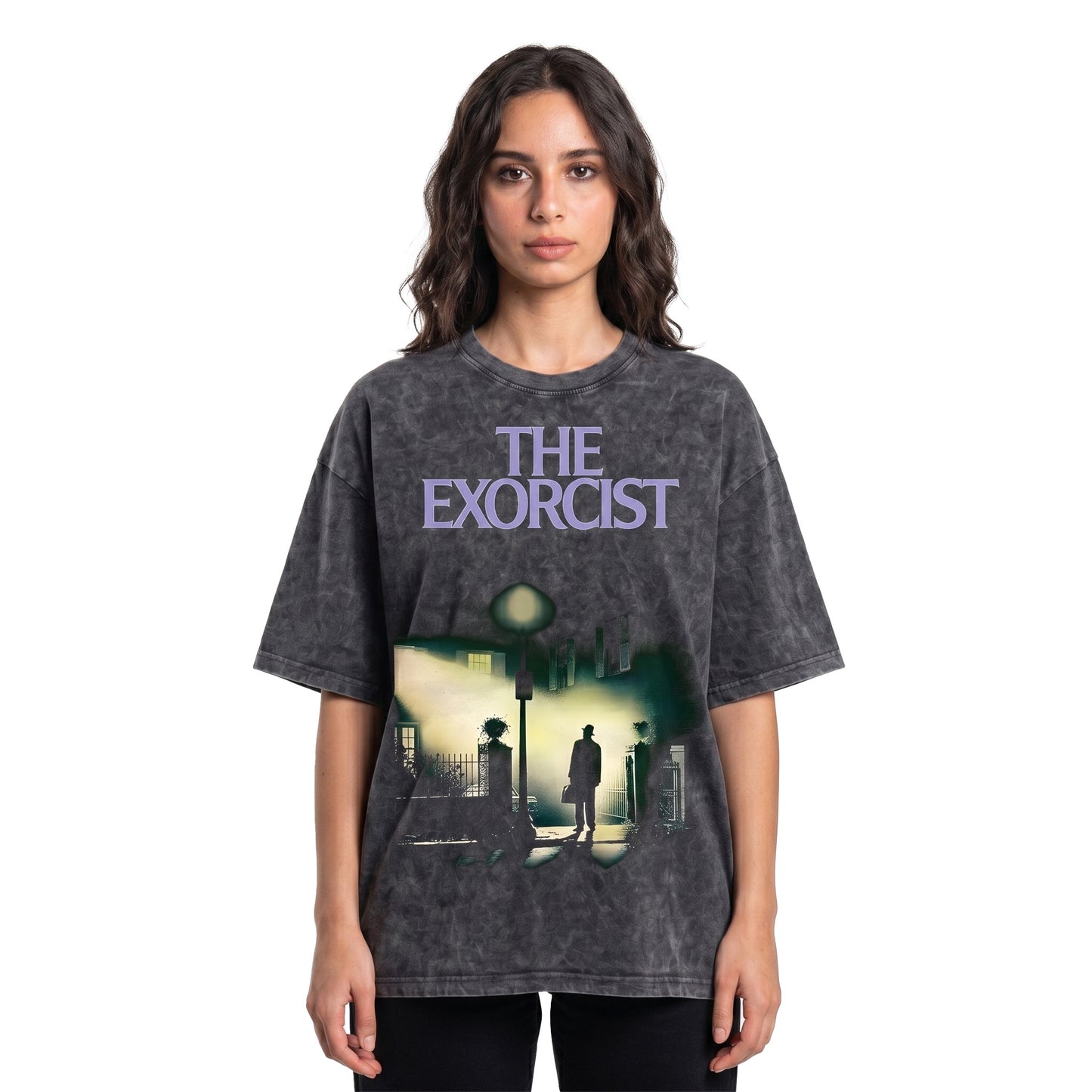 The Exorcist Washed Oversized Tee's