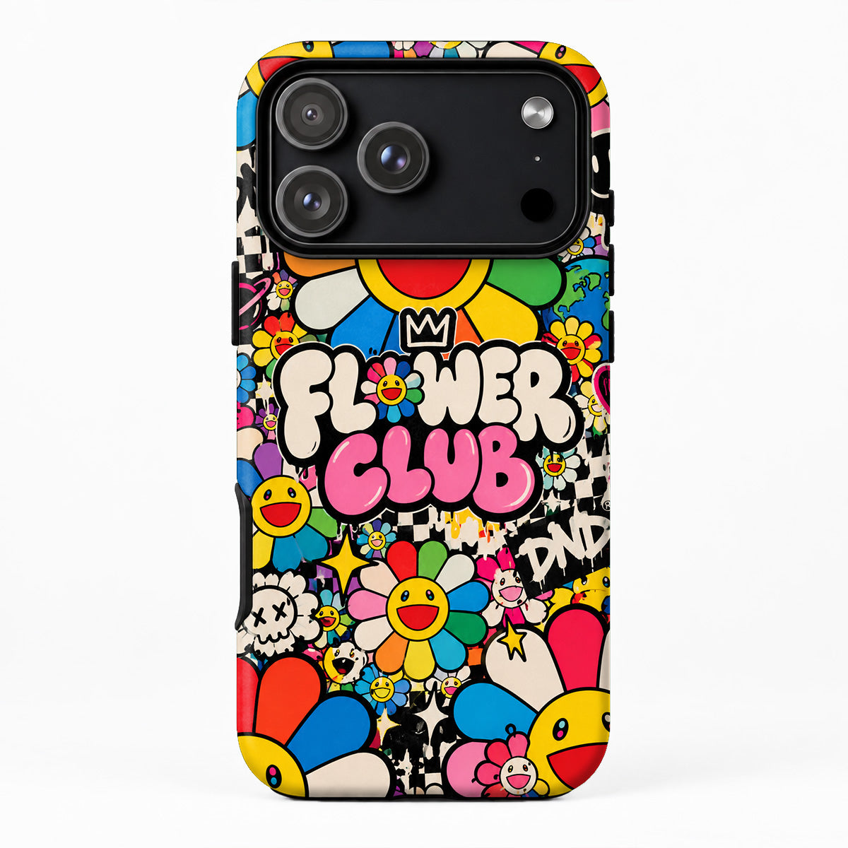 Flower Club Hard Phone Case