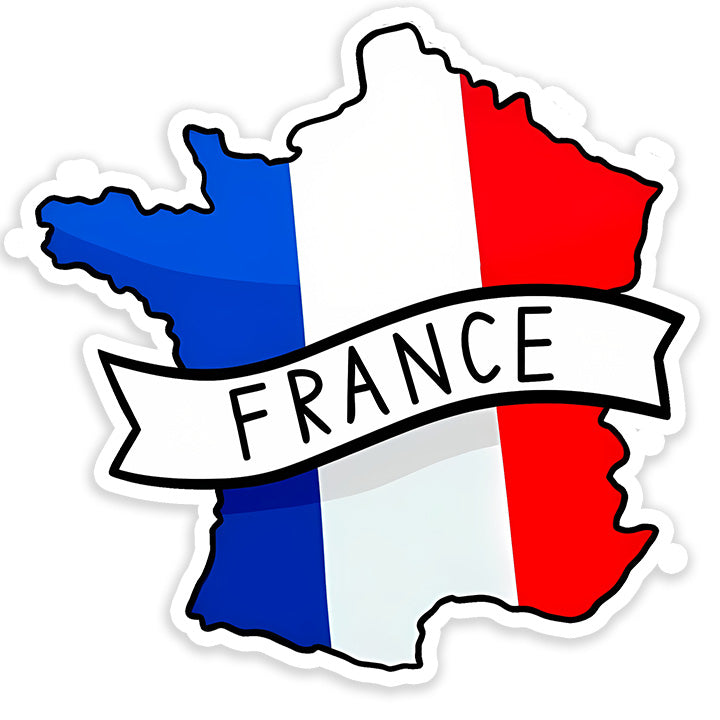 France map Sticker