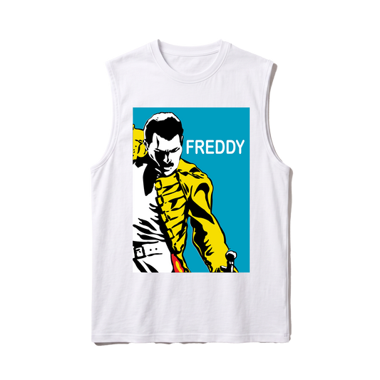 Freddie mercury Queen Washed Tank Top