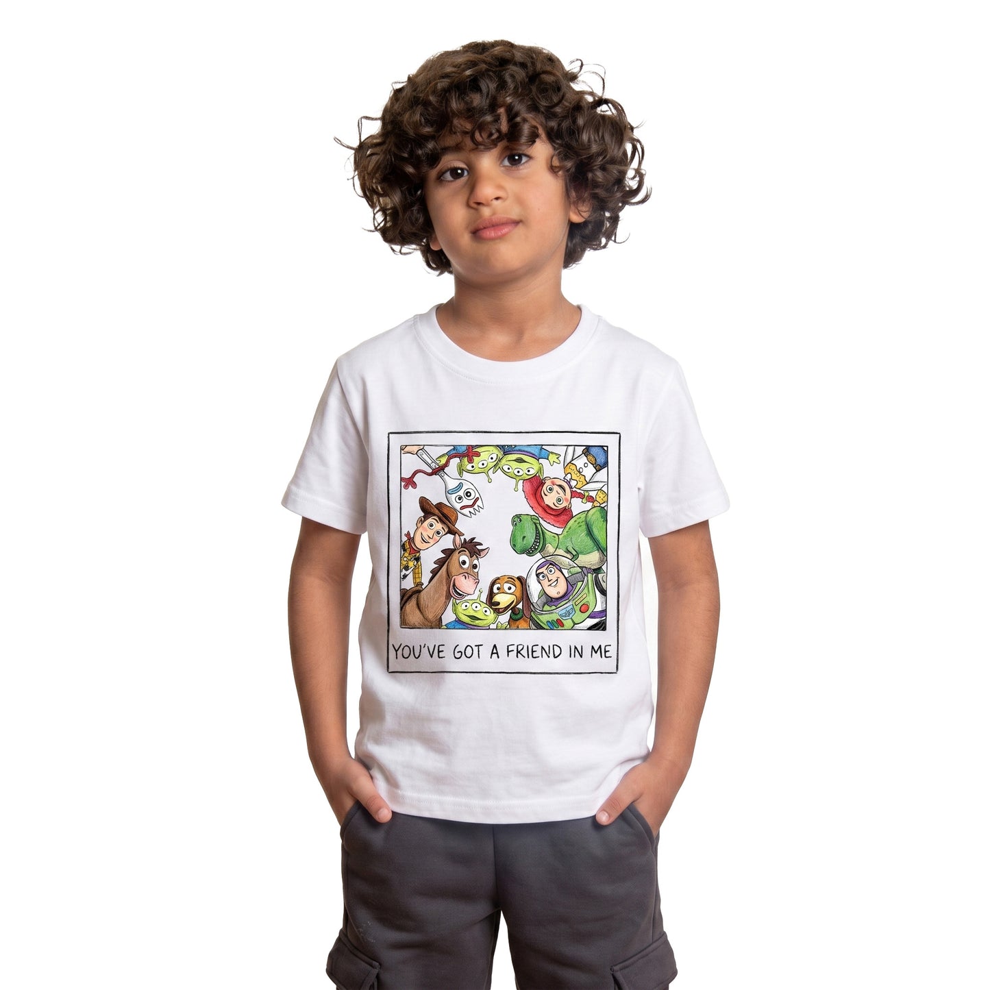 Toy Story you got a friend on me Kids Tee's