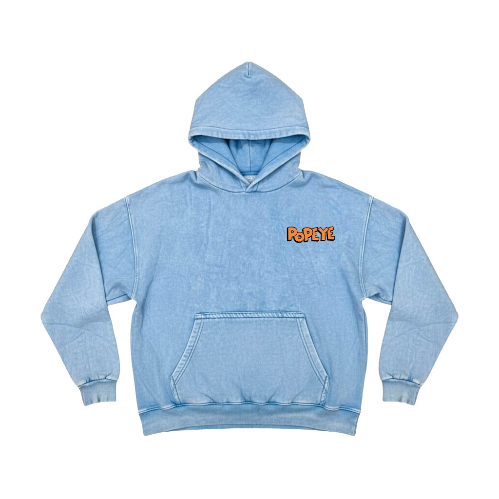 Popeye washed Oversized Hoodie