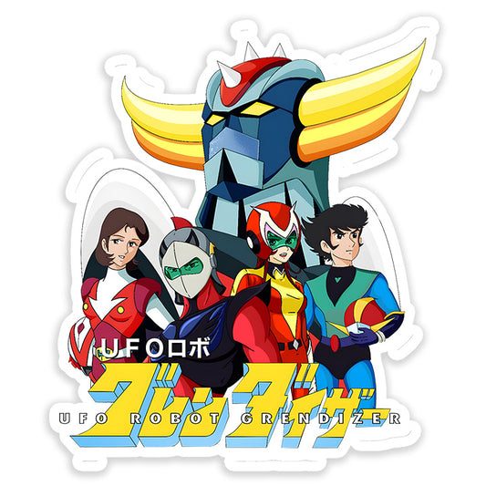 UFO Robot Grendizer Defenders of Earth Sticker
