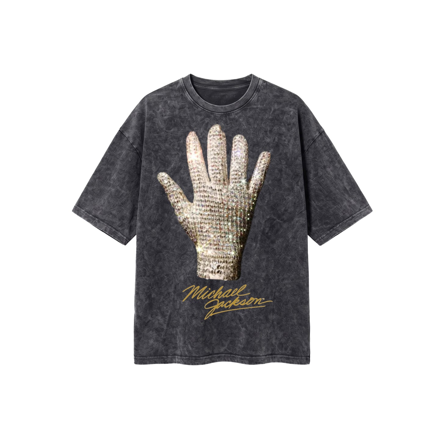 Michael Jackson gloves Oversized Tee's