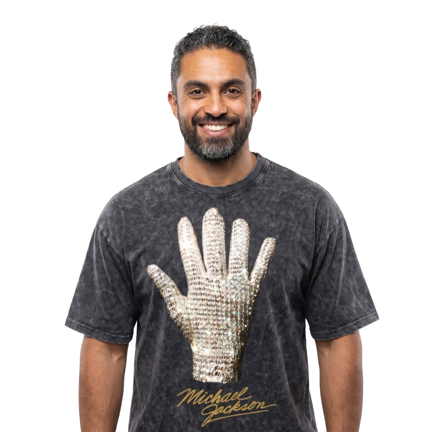 Michael Jackson gloves Oversized Tee's
