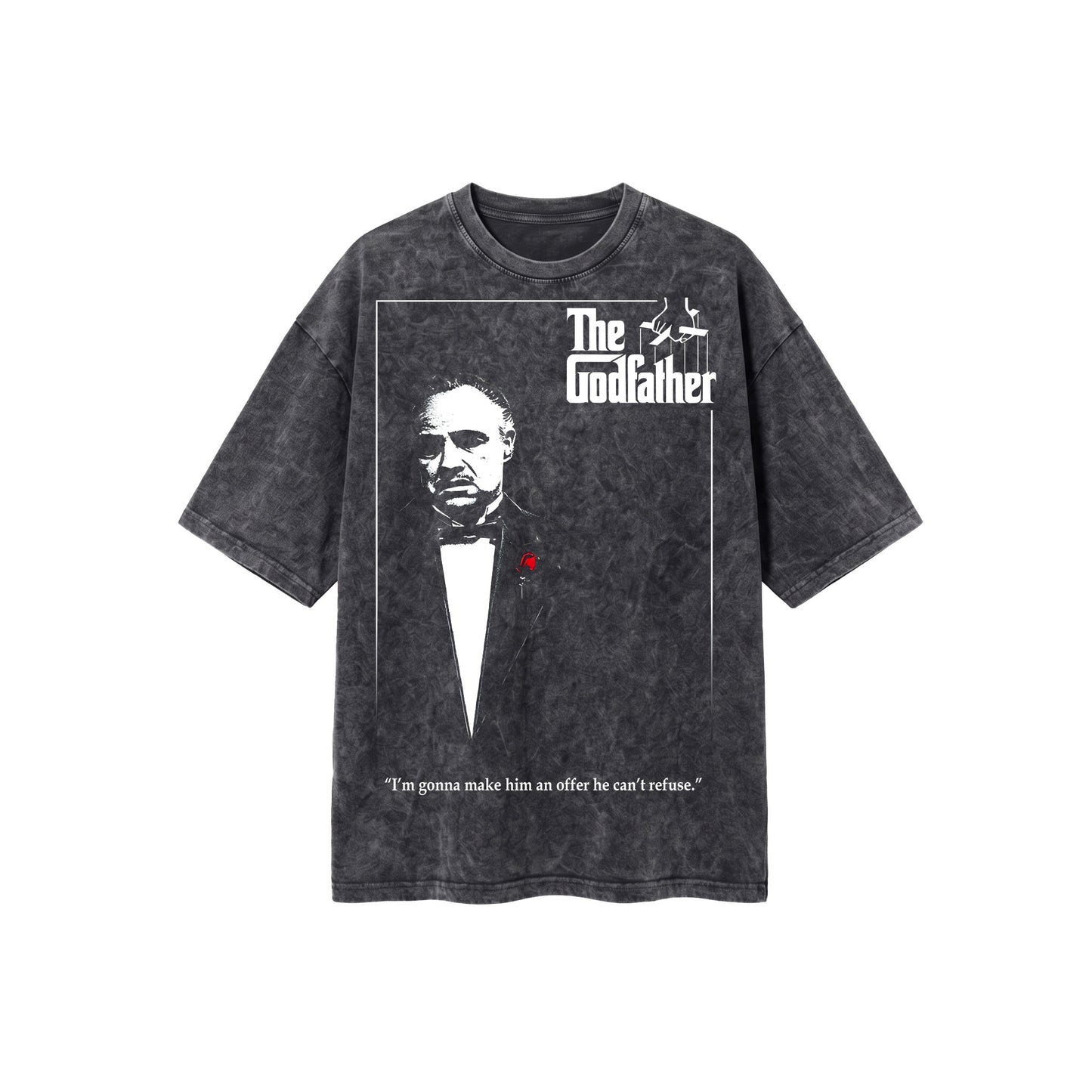 The Godfather Washed Oversized Tee's