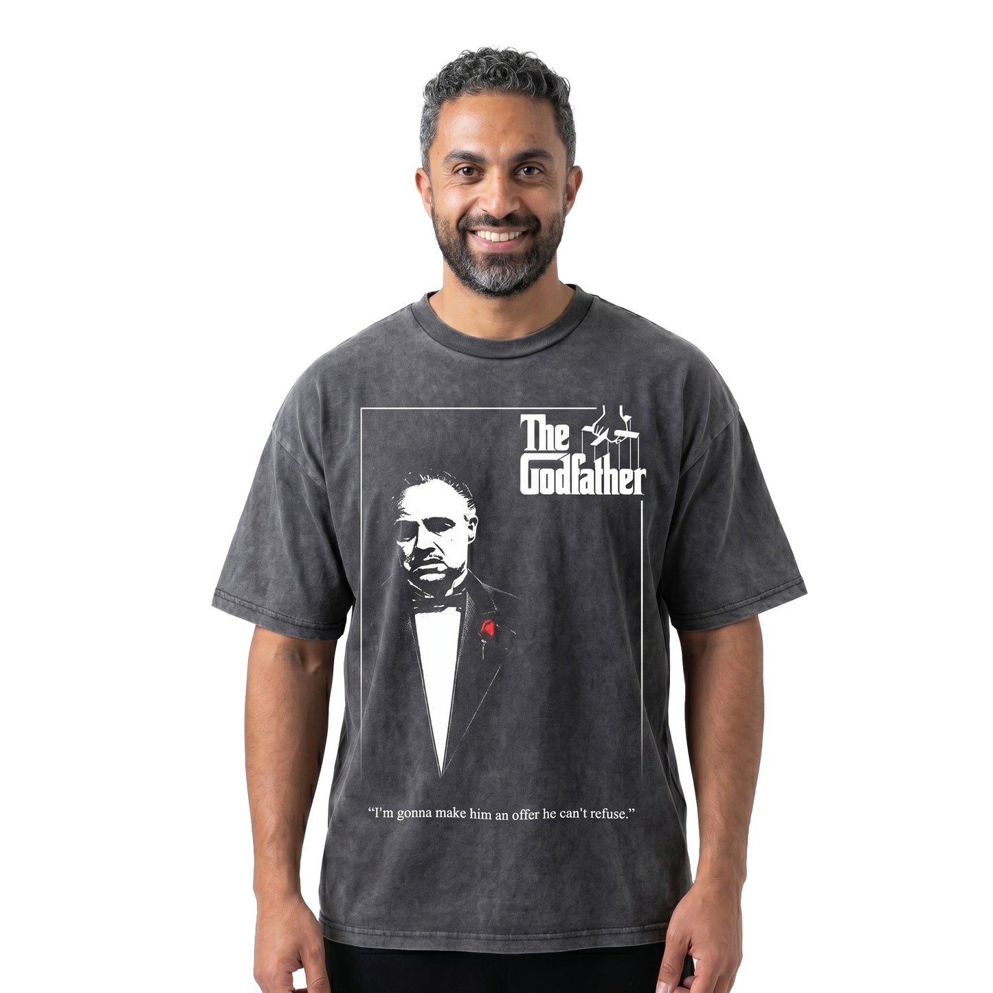 The Godfather Washed Oversized Tee's
