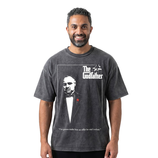 The Godfather Washed Oversized Tee's