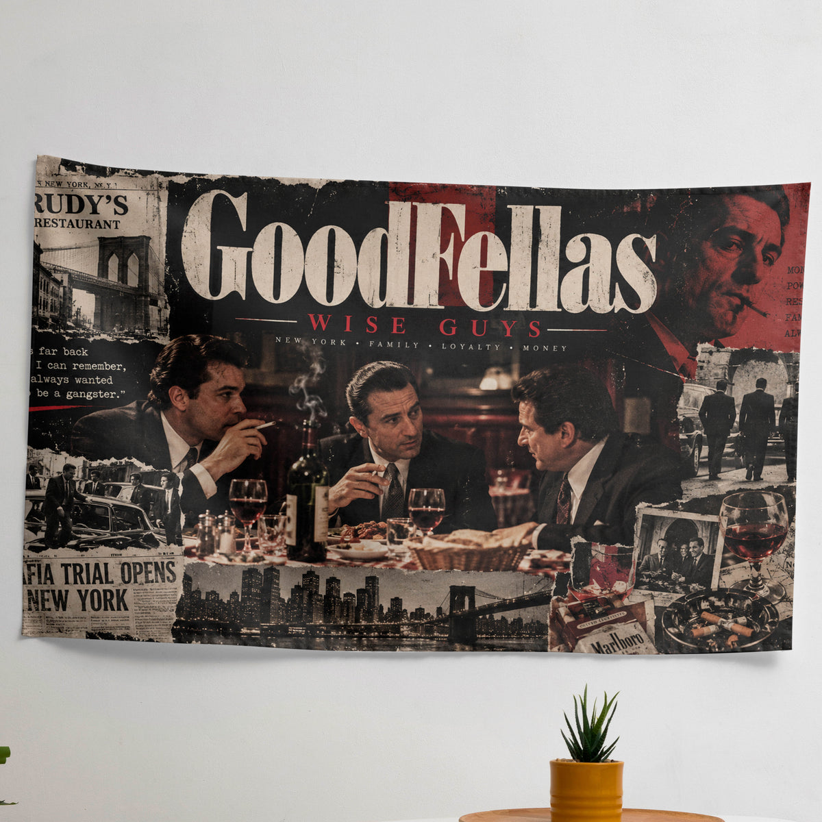 Goodfellas Velvet Tapestry