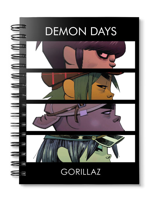 Gorillaz Demon Days Notebook
