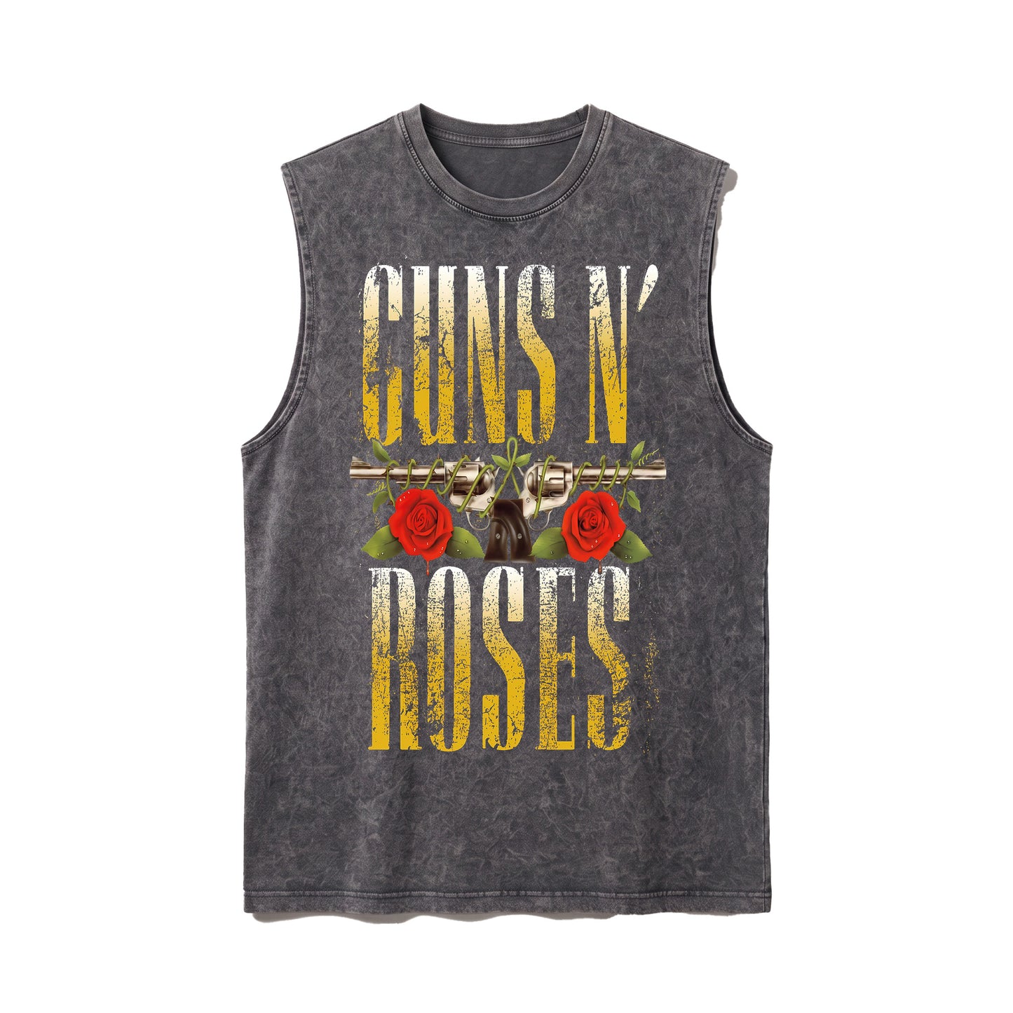 Guns n Roses Washed Tank Top Basic