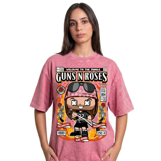 Axel Rose Washed Oversized Tee's