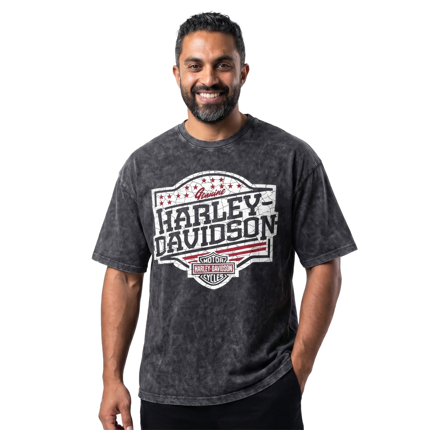 Harley Washed Oversized Tee's