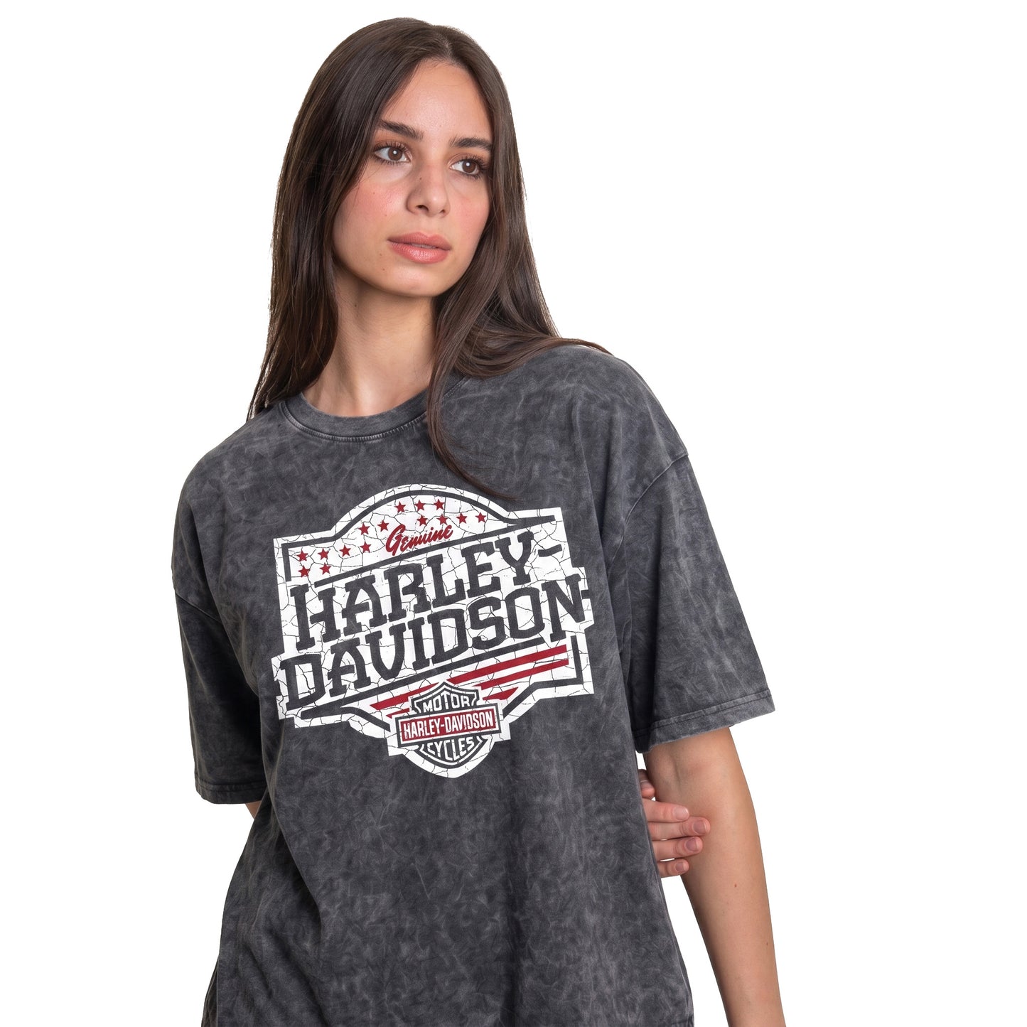 Harley Washed Oversized Tee's