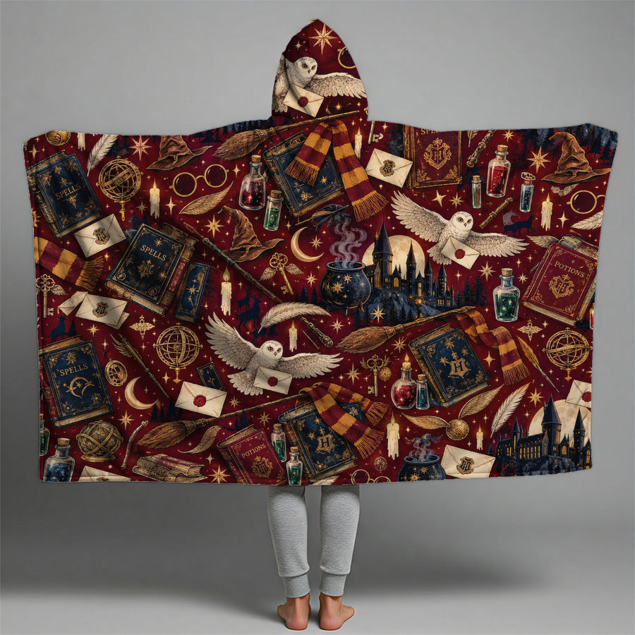 Harry Potter Hooded Blanket