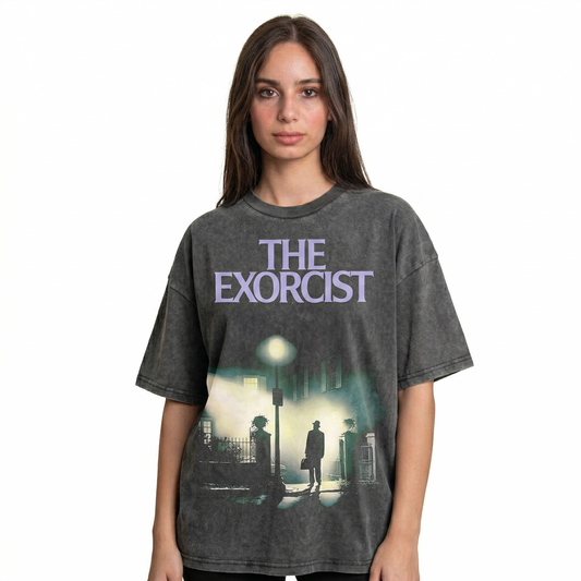The Exorcist Washed Oversized Tee's