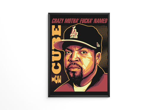 ICE CUBE CRAZY Poster
