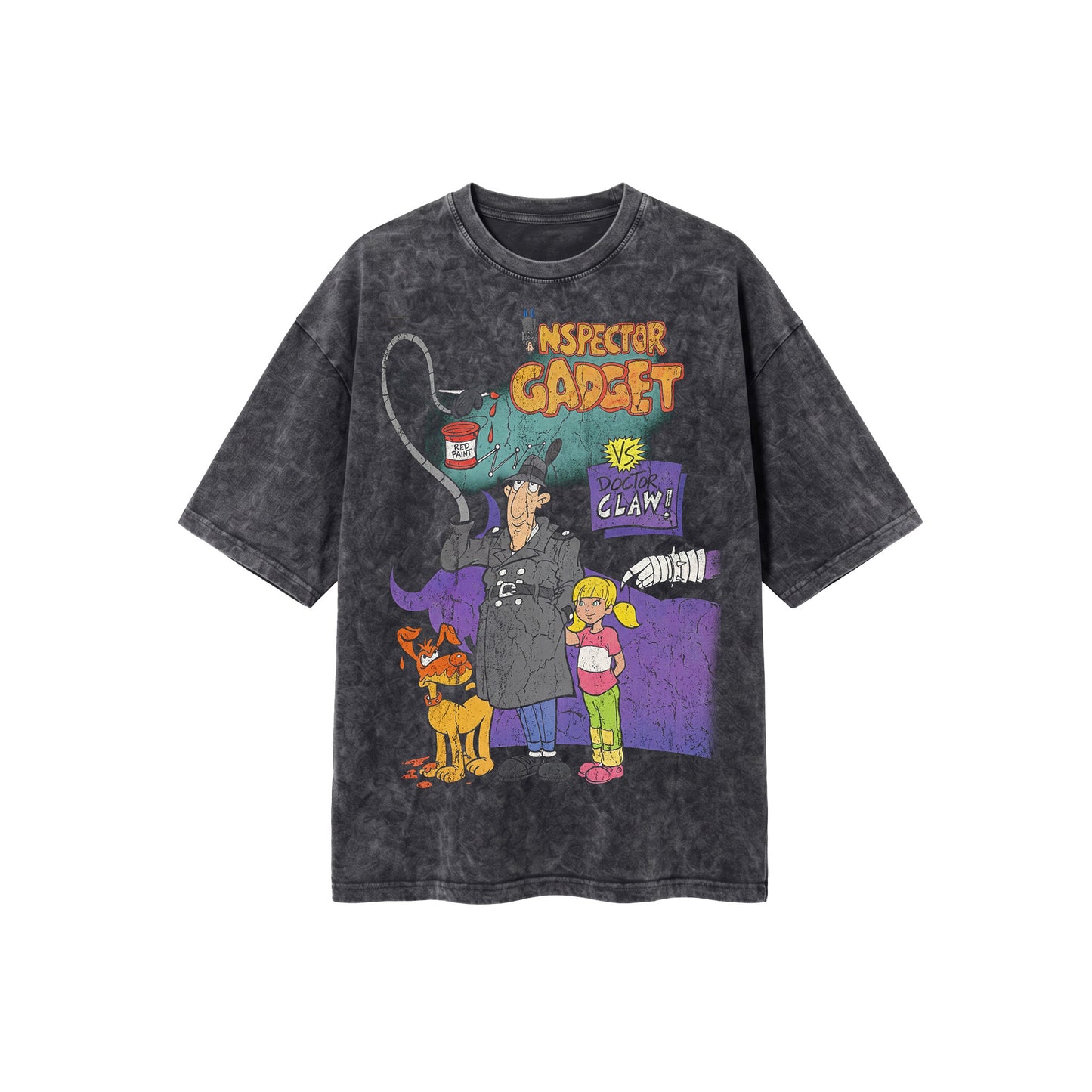 Inspector Gadget Washed Oversized Tee's