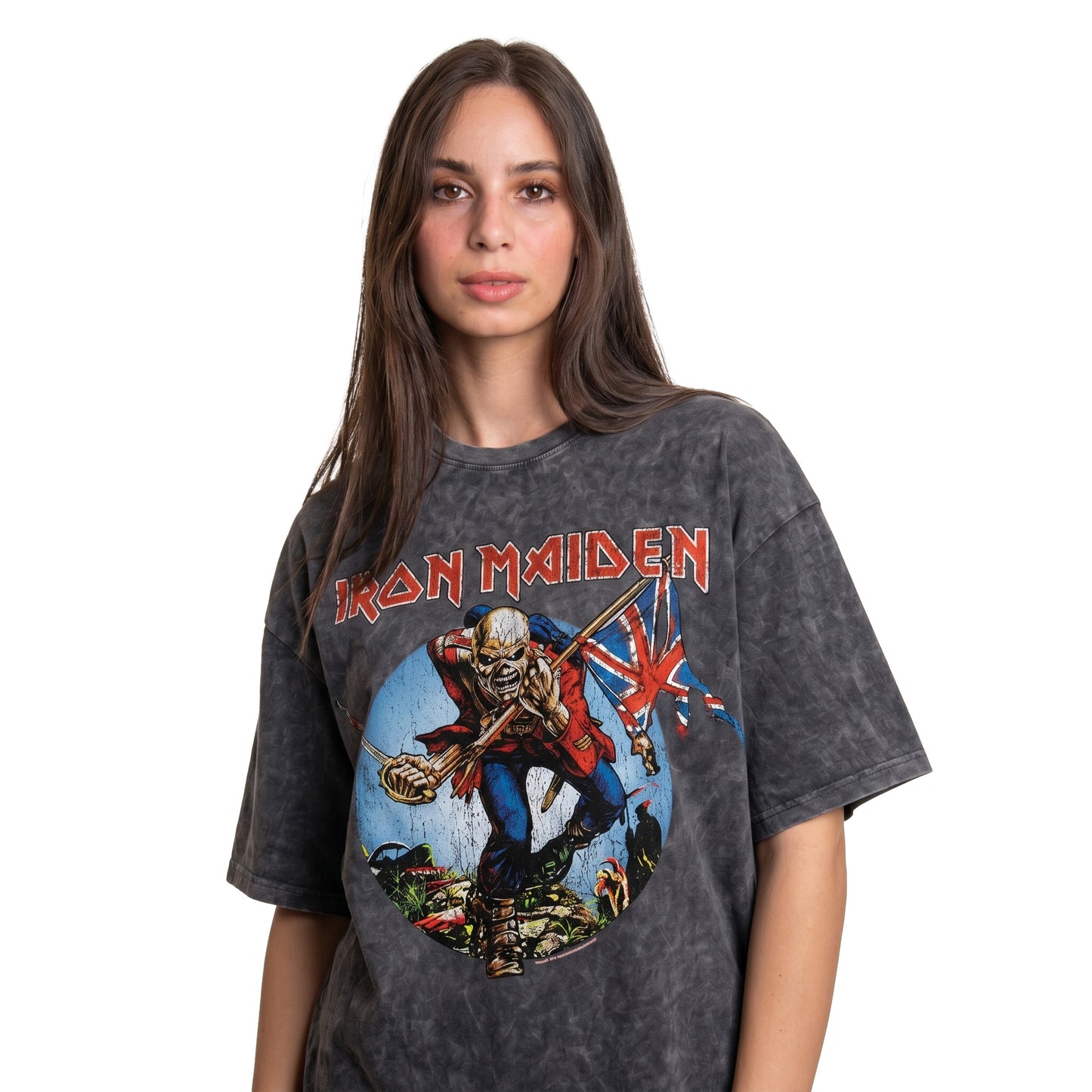Iron Median Trooper Washed Oversized Tee's