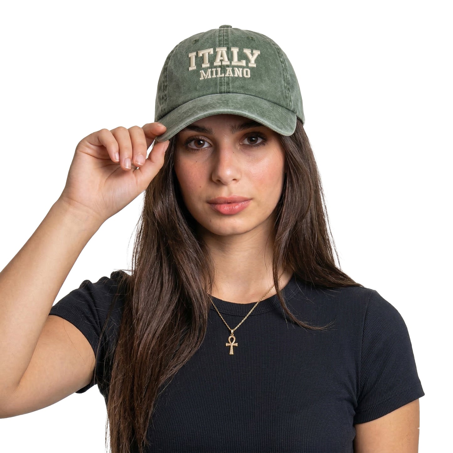 Italy Milano Washed Cap