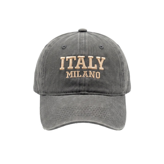 Italy Milano Washed Cap