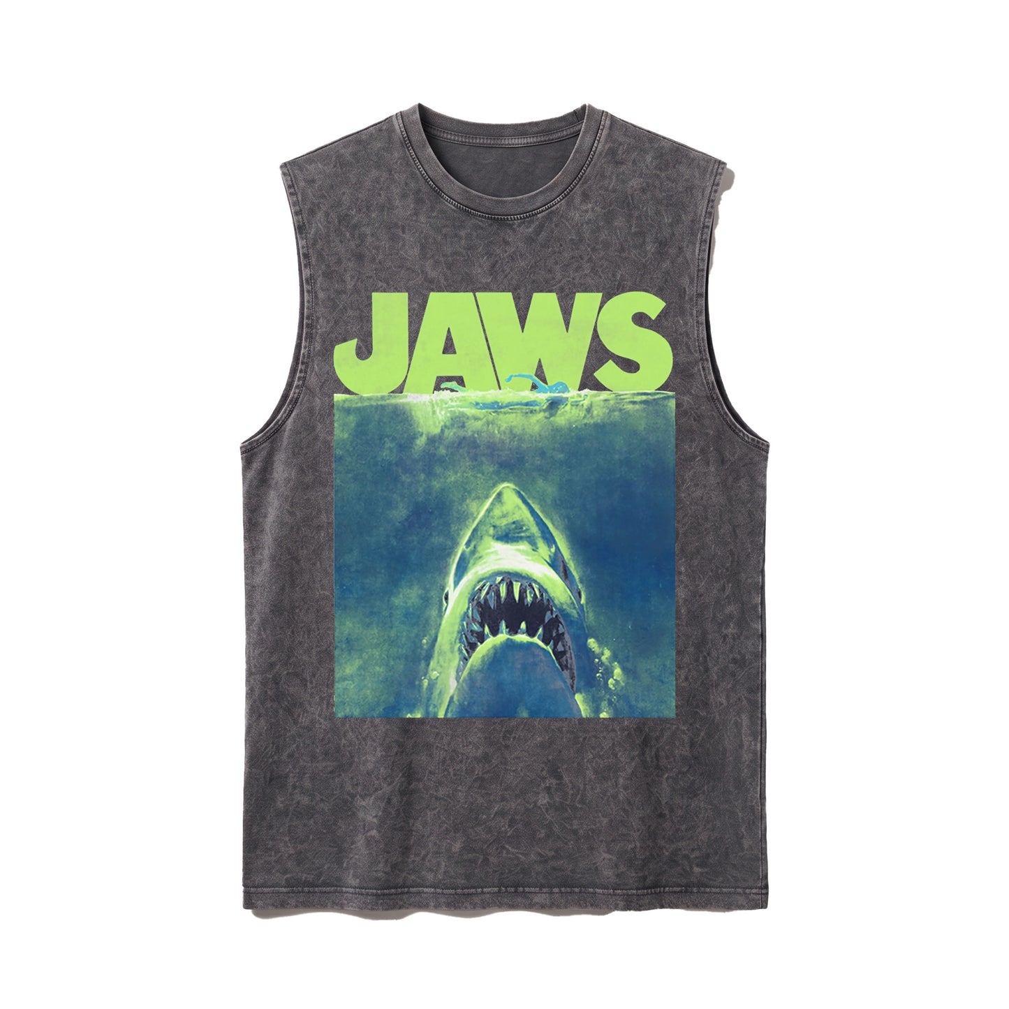 Jaws Washed Tank Top
