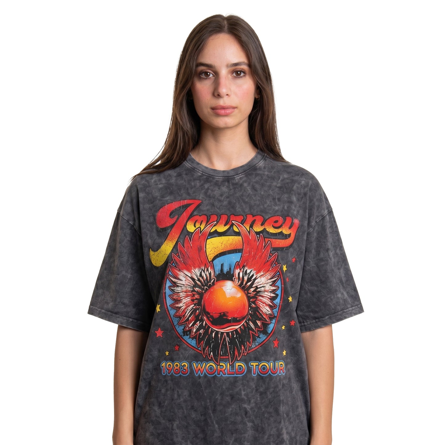 Journey Washed Oversized Tee's