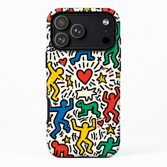 KEITH HARING Hard Phone Case