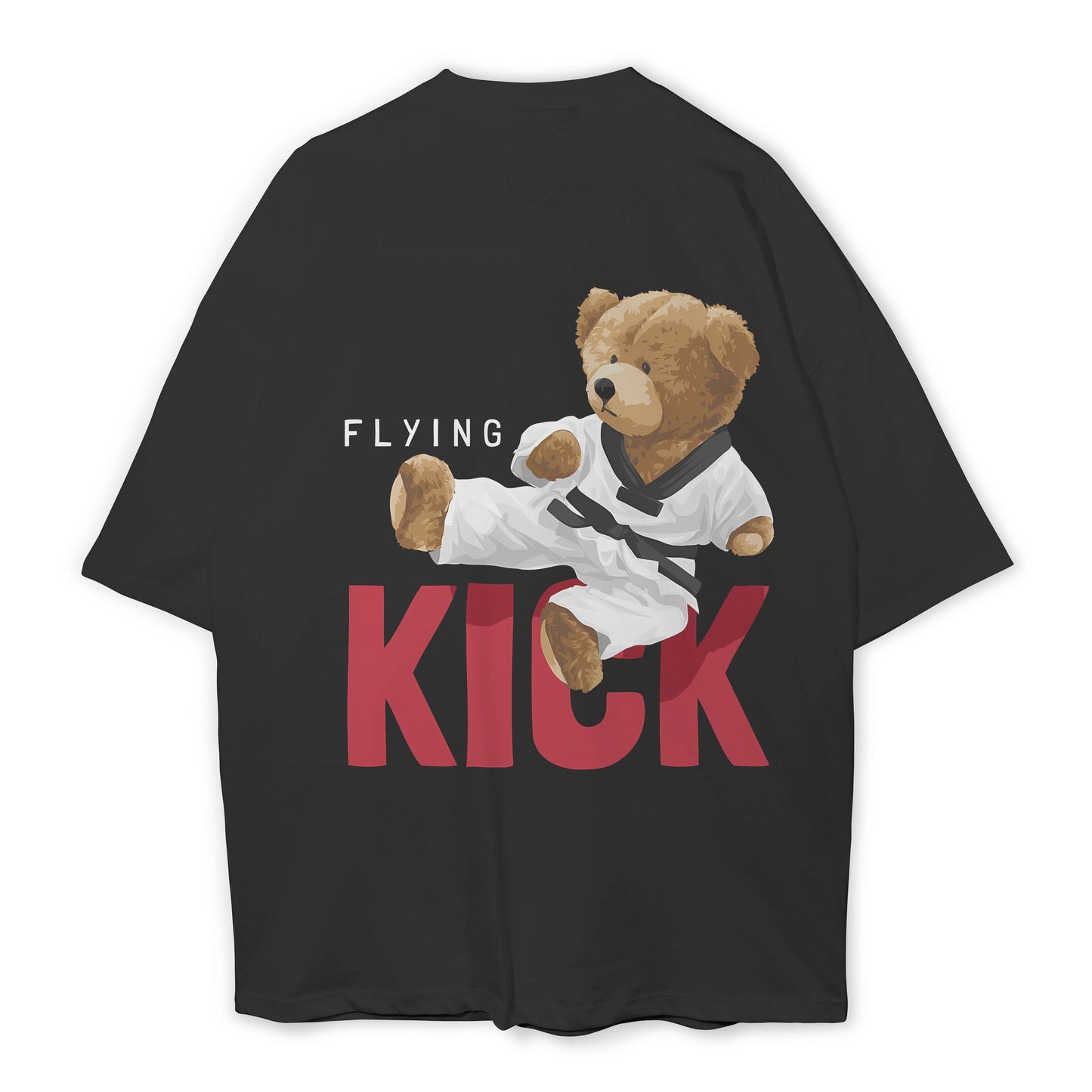 Kick Bear Oversized Tee's