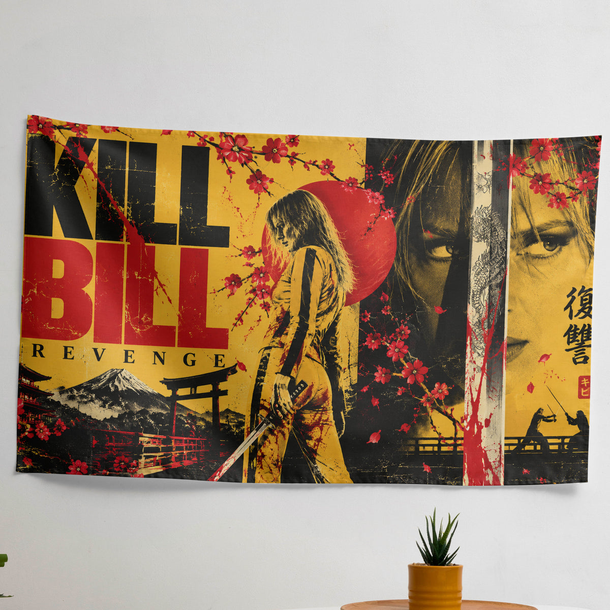 Kill Bill Velvet Tapestry