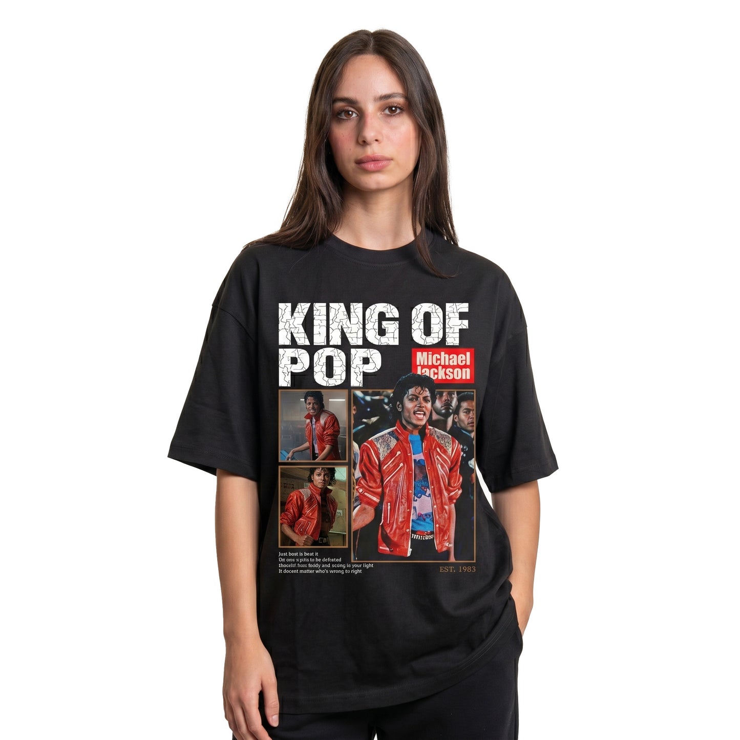 Michael Jackson KOP Oversized Tee's