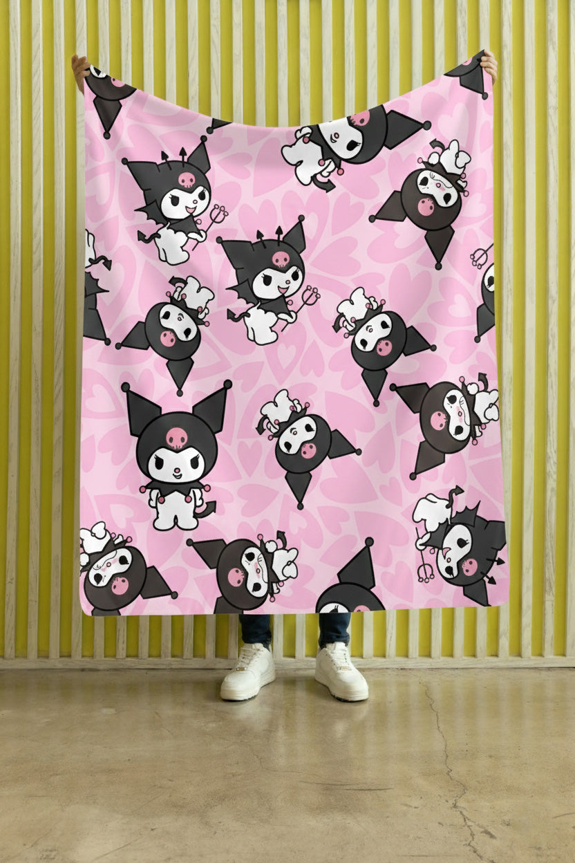 Kuromi Blanket