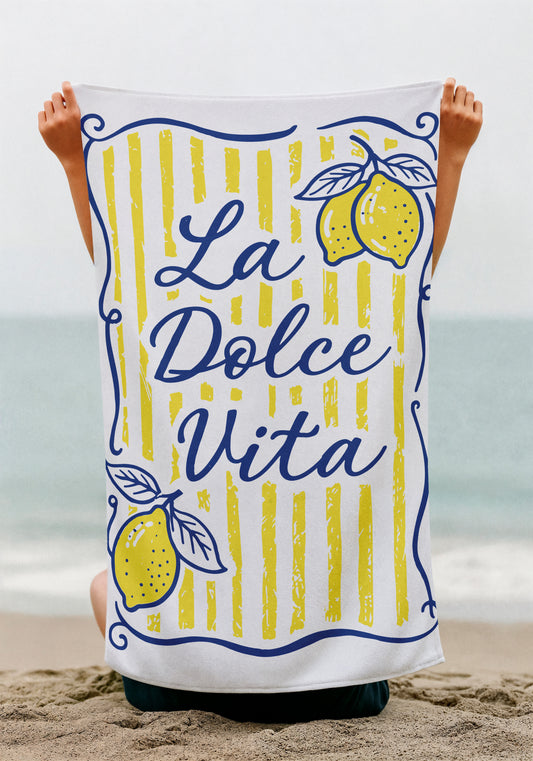 La Dolce Vita towel