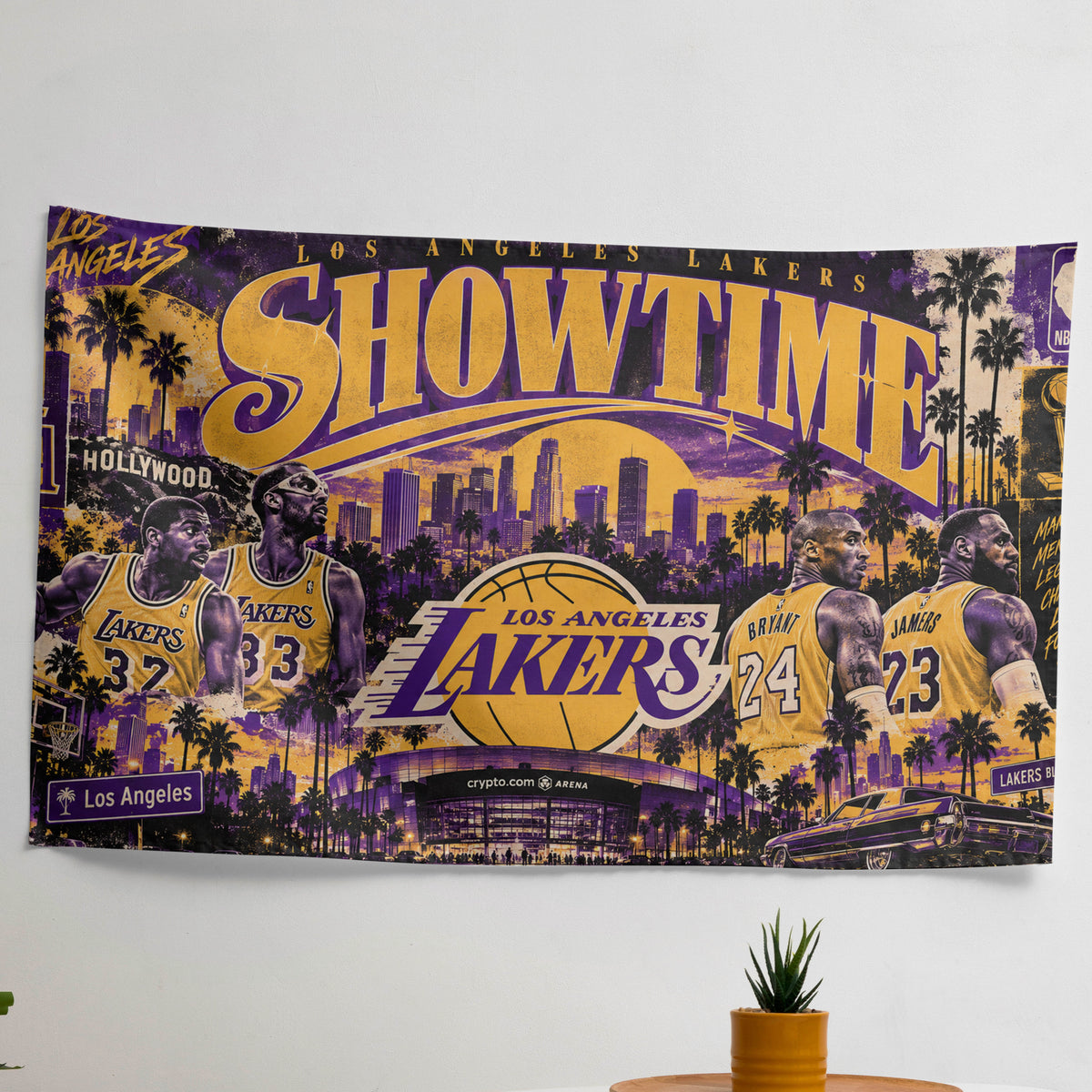 Lakers Velvet Tapestry