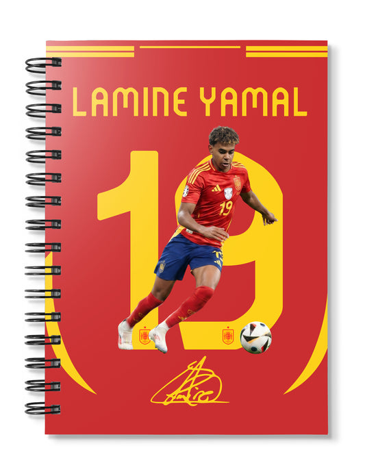 Lamine Yamal Spain Notebook