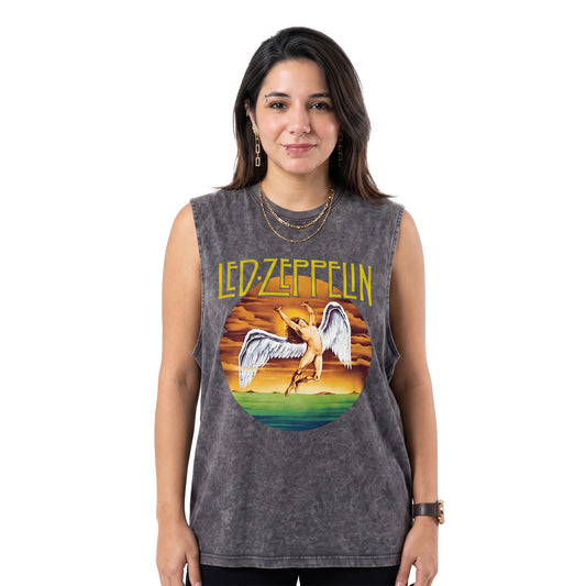 Led Zeppelin Washed Tank Top