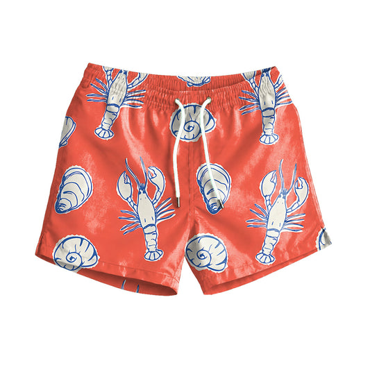 Lobster & Seashell Swim Shorts