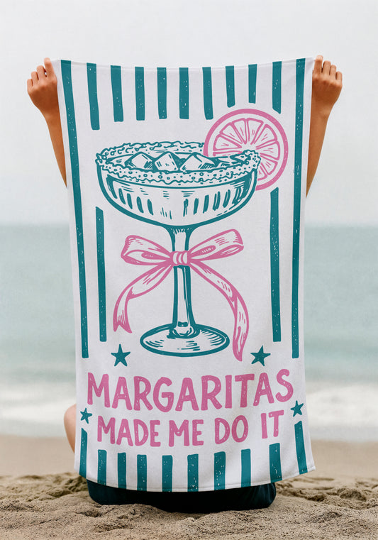 Margaritas towel