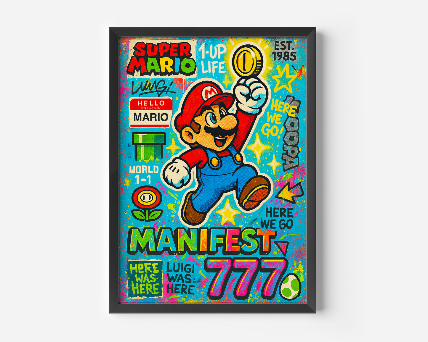 Super Mario Pop Chaos Poster