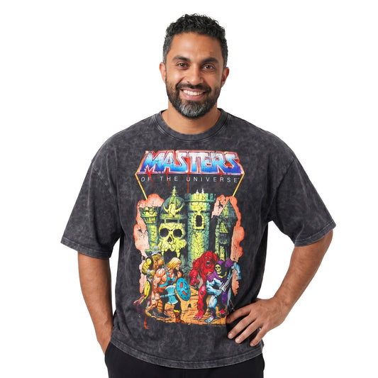Master of Universe Washed Oversized Tee's