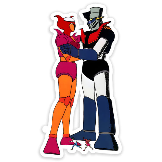 Mazinger Z and Aphrodite Sticker