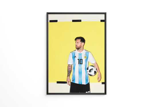 Messi Argentine Poster