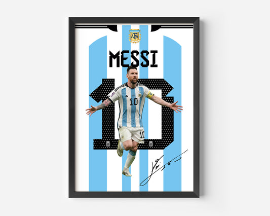 Messi Argentina Poster