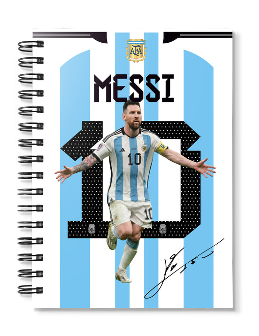 Messi Argentina Notebook